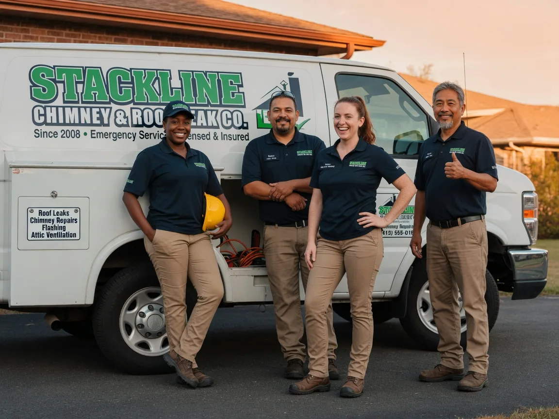Chimney flashing repair company in Palo Alto, CA